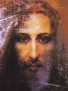 Plakat religijny Oblicze z Całunu