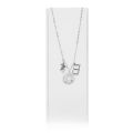 Naszyjnik - Św. Antoni - Dzieciątko Jezus - lilia - książka - Stainless Steel