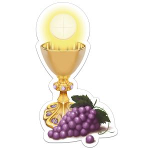 Emblemat eucharystyczny, plakat Boże Ciało, Pierwsza Komunia Święta - 25 szt.