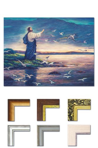 Obraz religijny Jezus Chrystus - dostępne ramy