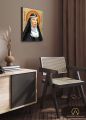 Ikona religijna Święta Brygida Szwedzka - wizualizacja