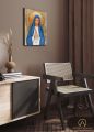 Ikona religijna Matka Boża z Kibeho - Rwanda (Afryka) - wizualizacja
