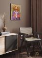 Ikona religijna Święty Augustyn - wizualizacja