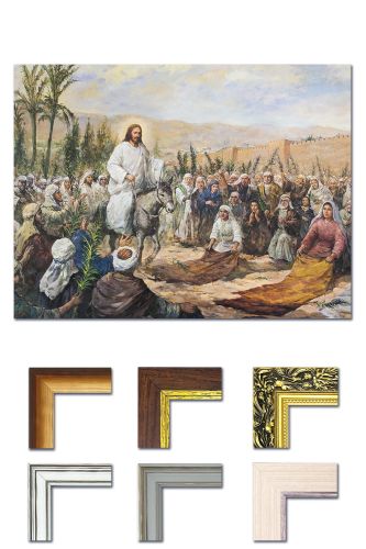 Obraz Jezus Chrystus Wjazd do Jerozolimy - dostępne ramy