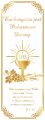 Baner na Boże Ciało "Eucharystia jest pokarmem duszy" 50x130 cm