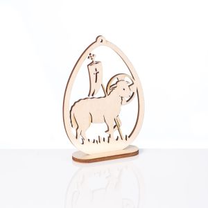 Ozdoba Wielkanocna - Jajko z barankiem