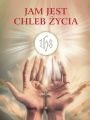Baner na Boże Ciało "Jam jest chleb życia" 75x100cm