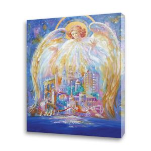 Obraz religijny na płótnie Anioł Stróż 