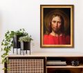 Obraz religijny Jezus Chrystus - rama drewniana