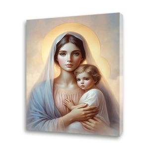 Obraz religijny na płótnie Matka Boża z Dzieciątkiem Jezus
