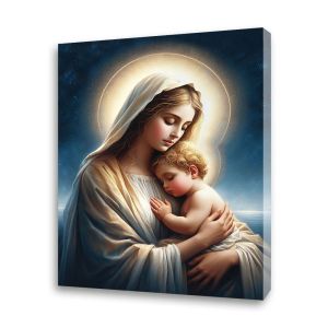 Obraz religijny na płótnie Matka Boża z Dzieciątkiem Jezus