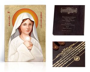 Ikona religijna Błogosławiona Imelda Lambertini (patronka dzieci pierwszokomunijnych)