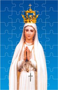 Puzzle Matka Boża Fatimska