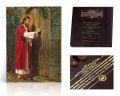 Ikona religijna Chrystus pukający do drzwi - dedykacja / własny tekst