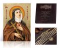Ikona religijna Święta Aniela z Foligno - dedykacja / własny tekst