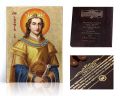 Ikona religijna Święty Ludwik IX - dedykacja / własny tekst