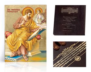Ikona religijna Święty Mateusz Ewangelista