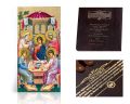 Ikona religijna Gościnność Abrahama - dedykacja / własny tekst