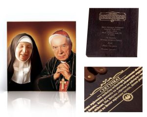 Ikona religijna Błogosławiona Róża Czacka i Błogosławiony Stefan Wyszyński
