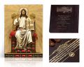 Ikona religijna Chrystus Pantokrator - dedykacja / własny tekst