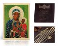 Ikona religijna Matka Boża Częstochowska Wędrująca - dedykacja / własny tekst