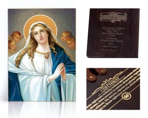 Ikona religijna Matka Boża, Anioły