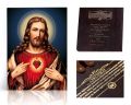Ikona religijna Najświętsze Serce Jezusa - dedykacja / własny tekst