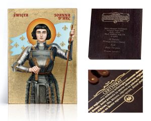 Ikona religijna Święta Joanna d'Arc