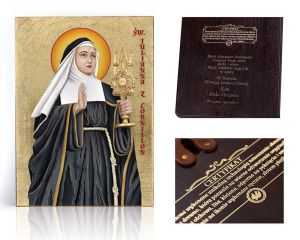 Ikona religijna Święta Julianna z Cornillon