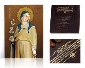 Ikona religijna Święta Klara
