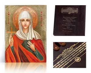 Ikona religijna Święta Klaudia