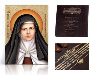 Ikona religijna Święta Maria od Jezusa Ukrzyżowanego (Mała Arabka)
