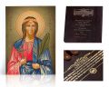 Ikona religijna Święta Oliwia - dedykacja / własny tekst
