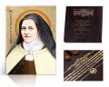 Ikona religijna Święta Teresa z Lisieux  - dedykacja / własny tekst