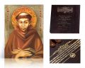Ikona religijna Święty Franciszek - dedykacja / własny tekst
