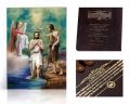 Ikona religijna Święty Jan Chrzciciel i Jezus Chrystus (Chrzest Pański) - dedykacja / własny tekst