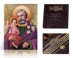 Ikona religijna Święty Józef z Dzieciątkiem Jezus