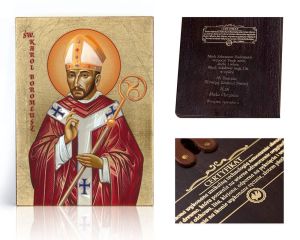 Ikona religijna Święty Karol Boromeusz