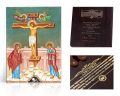Ikona religijna Ukrzyżowanie Jezusa Chrystusa - dedykacja / własny tekst