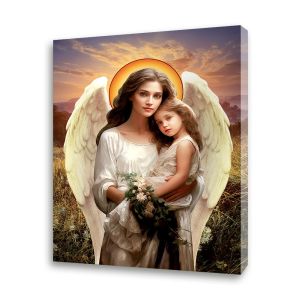 Obraz religijny na płótnie Anioł Stróż