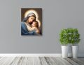 Obraz religijny na płótnie Matka Boża z Dzieciątkiem Jezus - bez ramy