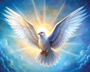 Plakat religijny Duch Święty