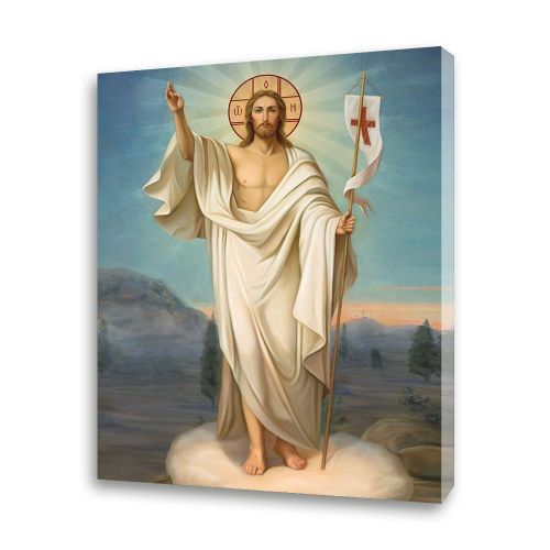 Obraz religijny na płótnie Chrystus Zmartwychwstały
