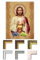 Obraz Jezus Chrystus - Pamiątka Pierwszej Komunii Świętej  ramy