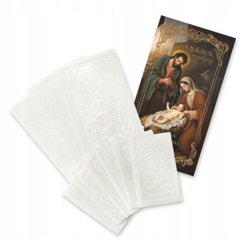 Opłatek wigilijny (3 duże + 6 małych)