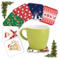 Podkładki pod kubek - Boże Narodzenie - 6 szt.