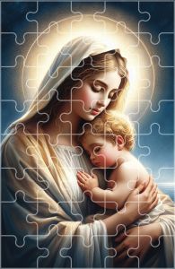 Puzzle religijne Matka Boża