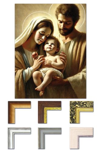 Obraz Święta Rodzina - dostępne ramy