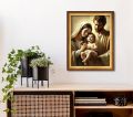 Obraz Święta Rodzina - rama drewniana