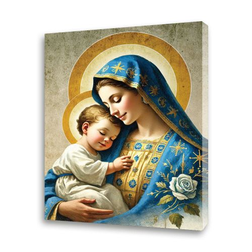 Obraz religijny na płótnie Matka Boża z Dzieciątkiem Jezus